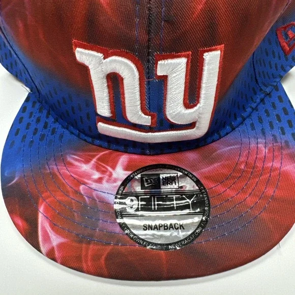 New York Giants Hat New Era 9Fifty Snapback Cap Tie Dye - Picture 2 of 11